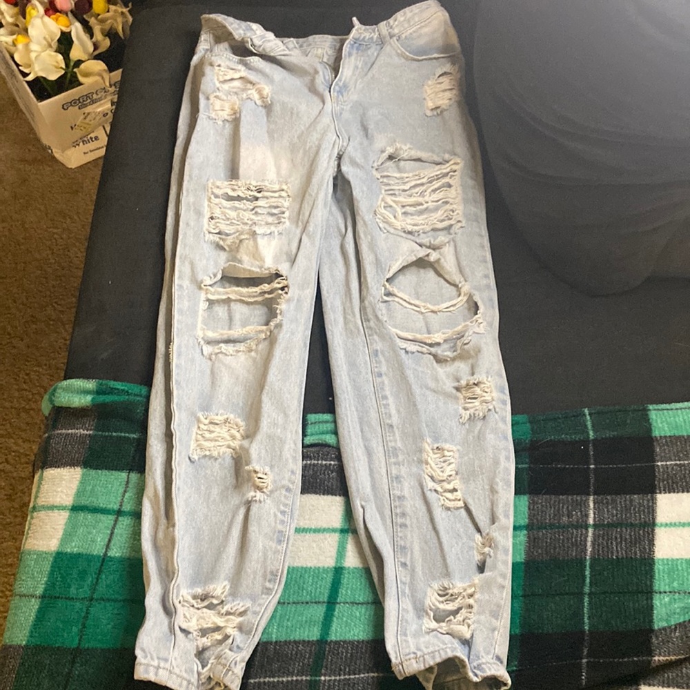 Shein ripped jeans